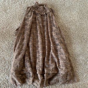 High Mock neck top